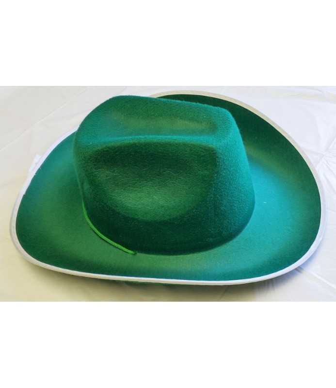 emerald green cowboy hat