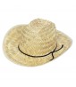 Summer High Crown Novelty Western Straw Hat (1ct)