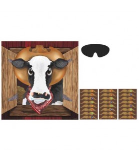 Western 'Yeehaw' Party Game Poster (1ct)