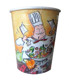 International Cuisine 'Asian Cuisine' 9oz Paper Cups (8ct)
