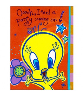 Looney Tunes 'I Love Tweety' Invitations w/ Env. (8ct)