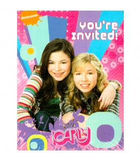 iCarly Invitations and Thank You Notes w/ Env. (8ct ea.)