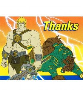 He-Man Thank You Notes w/ Env. (8ct)