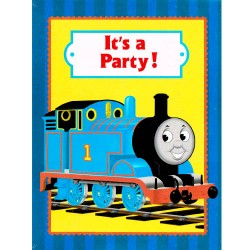 5pc THOMAS All Aboard Friends WALL POSTER DECORATING KIT ~ BIrthday Supplies 