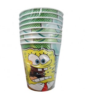 SpongeBob SquarePants 'Bubbles' 9oz Paper Cups (8ct)