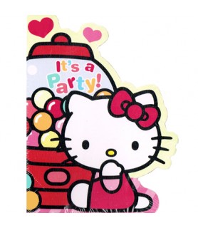 Hello Kitty 'Sweet Gumdrop' Invitations and Thank You Notes w/ Envelopes (8ct ea.)