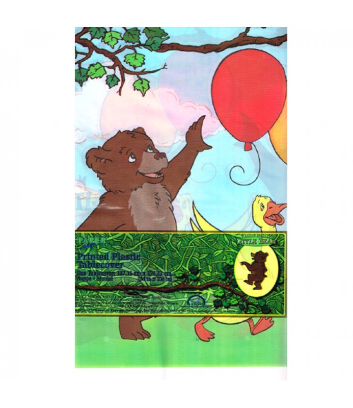 Amscan One Wild Girl 1st Birthday Plastic Table Cover - Pink Safari Animal Design, 54 X 102 Inches - View #13