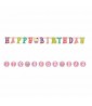 Happy Birthday 'Sweet Stuff' Jumbo Letter Banner Kit (1ct)