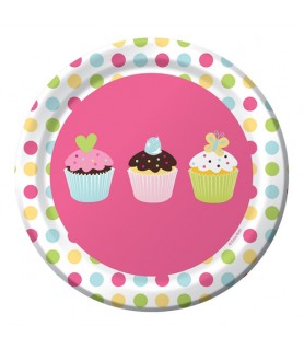 Happy Birthday 'Sweet Treats' Small Paper Plates (8ct)