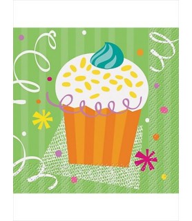 Cupcake Party Small Napkins (16ct)