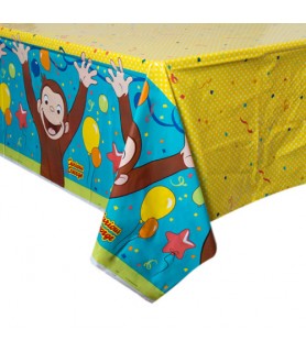 Curious George 'Celebrate' Plastic Table Cover (1ct)