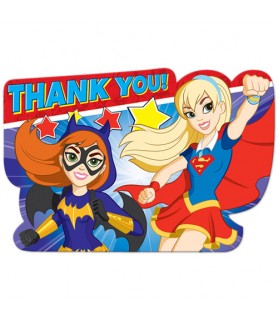 DC Super Hero Girls Thank You Note Set w/ Envelopes (8ct)