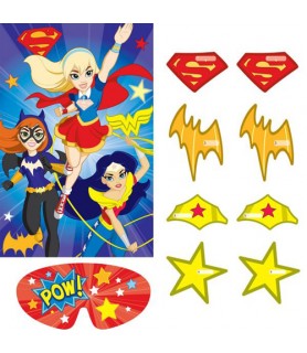 DC Super Hero Girls Party Game Poster (1ct)