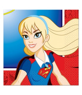 DC Super Hero Girls Small Napkins (16ct)