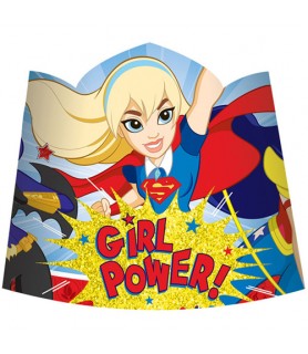 DC Super Hero Girls Paper Tiaras (8ct)