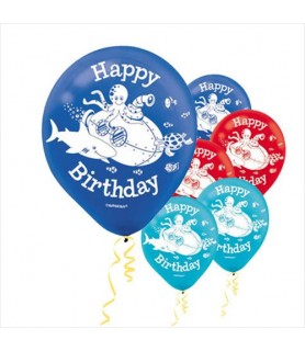 Deep Sea Fun Latex Balloons (6ct)