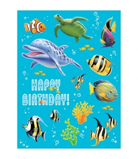 Ocean Party Stickers (4 sheets)