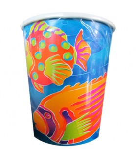 Exotic Fish 9oz Paper Cups (8ct)