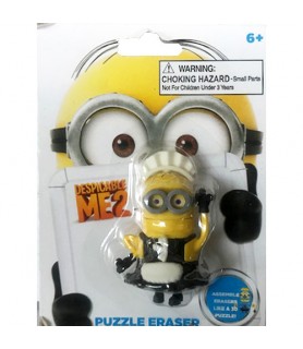 Despicable Me 2 French Maid Puzzle Eraser / Favor (1ct)