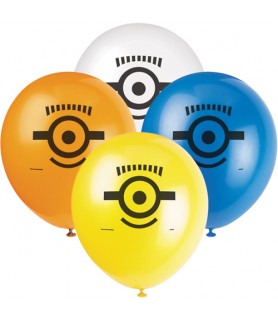 Despicable Me 2 Minions Latex Balloons (8ct)