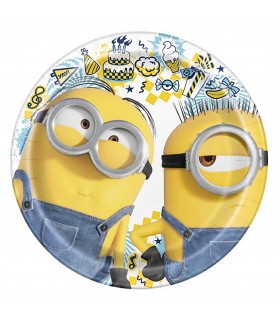 Despicable Me Minions 2 'Rise of Gru' Small Paper Plates (8ct)