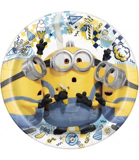 Despicable Me Minions 2 'Rise of Gru' Large Paper Plates (8ct)