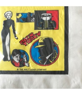 Dick Tracy Vintage Small Napkins (20ct)