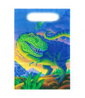 Dinosaur Blue Favor Bags (8ct)