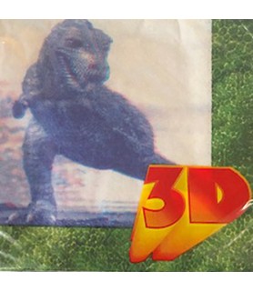 3D Dinosaur Small Napkins (16ct)