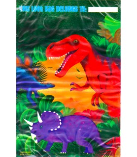 Dinosaur Prehistoric Party Favor Bags (8ct)