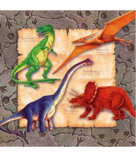 Dinosaur 'Digging for Dinos' Small Napkins (16ct)