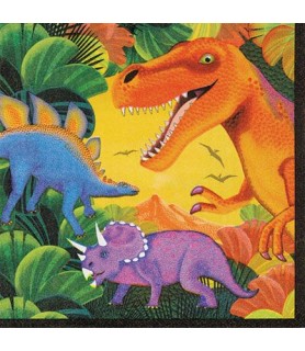 Dinosaur Prehistoric Party Lunch Napkins (16ct)