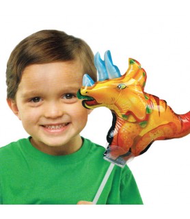 Dinosaur 'Triceratops' Mini Foil Balloon (1ct)