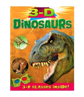 Dinosaurs 3-D Thrillers Activity Book (1ct)