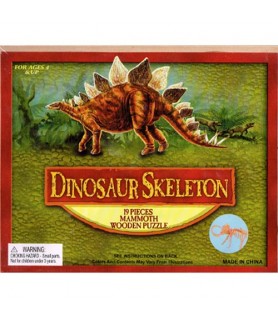 Dinosaurs Wooden Skeleton Puzzle 'Mammoth' (1ct)