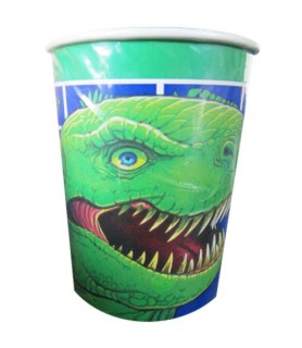 Dinosaur T-Rex 9oz Paper Cups (8ct)
