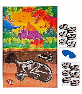 Dinosaur Party Game Poster (1ct)