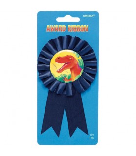 Dinosaur 'Prehistoric Party' Guest of Honor Ribbon (1ct)
