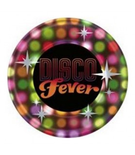 Disco Fever Extra Large Paper Plates (8ct)