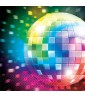 Disco 'Party Time' Small Napkins (16ct)