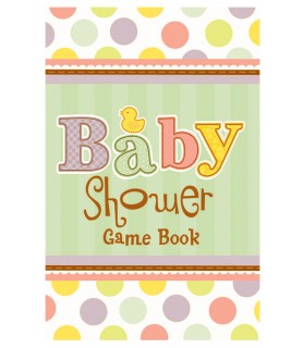 Baby Shower Yellow Duckie Game Book (1ct)