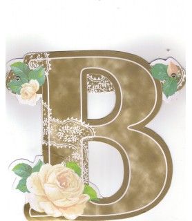 Bridal Shower Gold Banner (1ct)