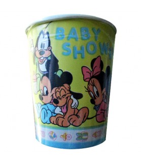 Disney Babies Vintage Baby Shower Yellow 7oz Paper Cups (8ct)