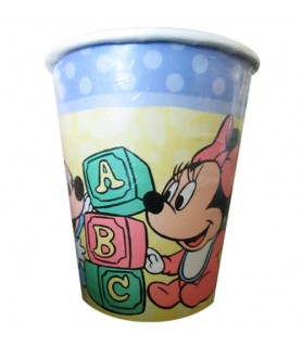 Disney Babies Vintage ABC Baby Shower 9oz Paper Cups (8ct)
