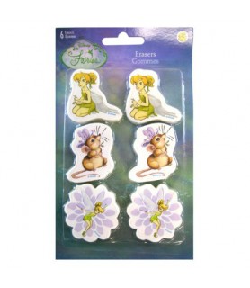 Tinker Bell and the Disney Fairies Erasers / Favors (6ct)