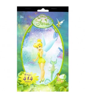 Tinker Bell and the Disney Fairies Sticker Book (6 pages)