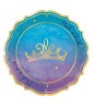 Disney Princess 'Once Upon a Time' Small Metallic Paper Plates (8ct)