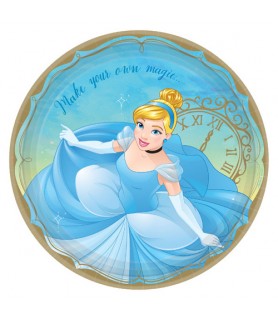 Disney Princess 'Once Upon a Time' Cinderella Large Paper Plates (8ct)