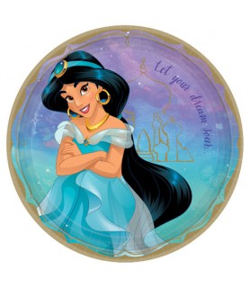 Disney Princess 'Once Upon a Time' Jasmine Large Paper Plates (8ct)