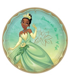 Disney Princess 'Once Upon a Time' Tiana Large Paper Plates (8ct)